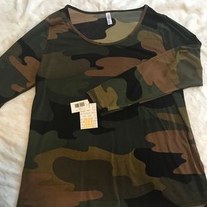 Lularoe Camo Lynnae - 3x